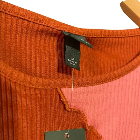 Wild Fable Patchwork Ribbed Tee - Picture 3 of 3